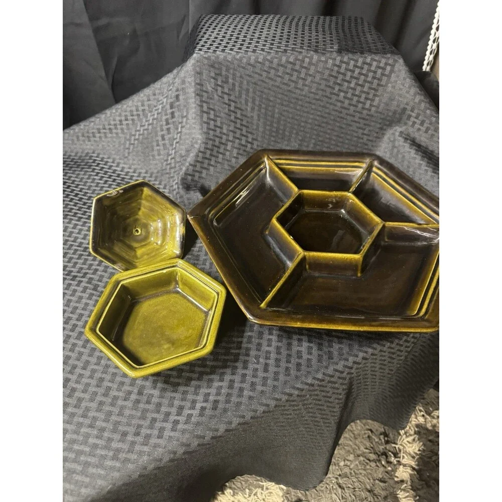 Haeger dish vintage
